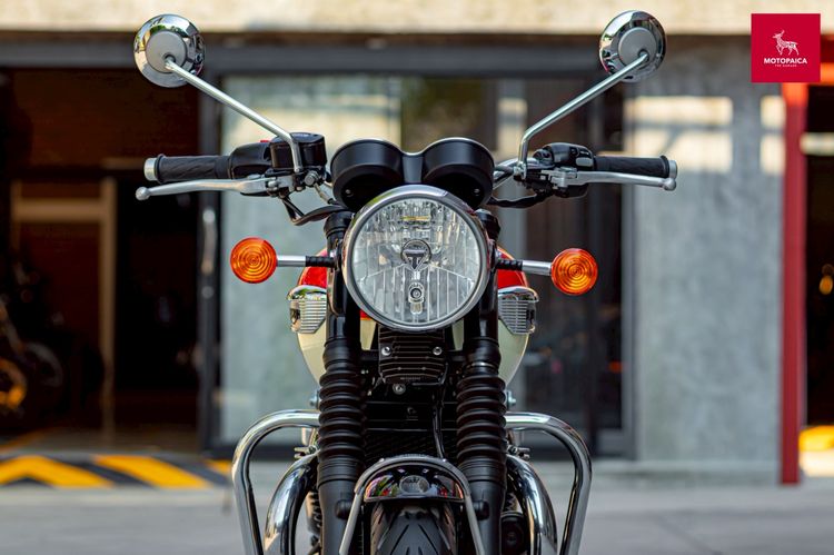 Triumph Bonneville T100 ปี2018 สีหายาก วิ่ง10,000km.  รูปที่ 15