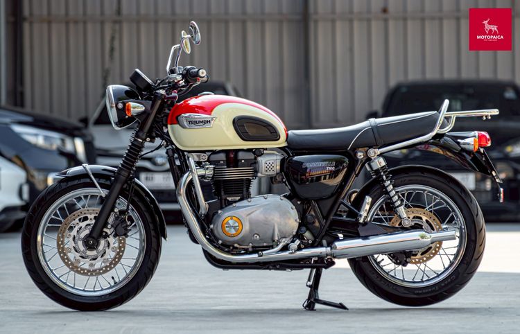 Triumph Bonneville T100 ปี2018 สีหายาก วิ่ง10,000km.  รูปที่ 4