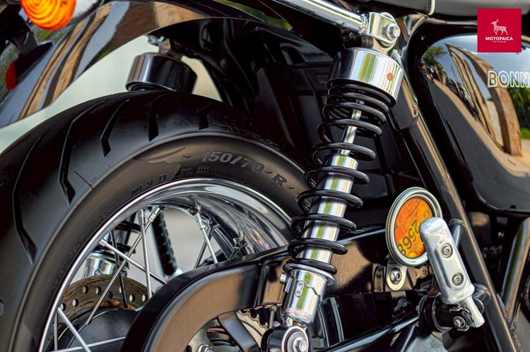 Triumph Bonneville T100 ปี2018 สีหายาก วิ่ง10,000km.  รูปที่ 14