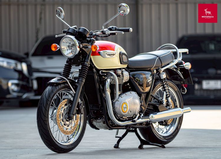 Triumph Bonneville T100 ปี2018 สีหายาก วิ่ง10,000km.  รูปที่ 2