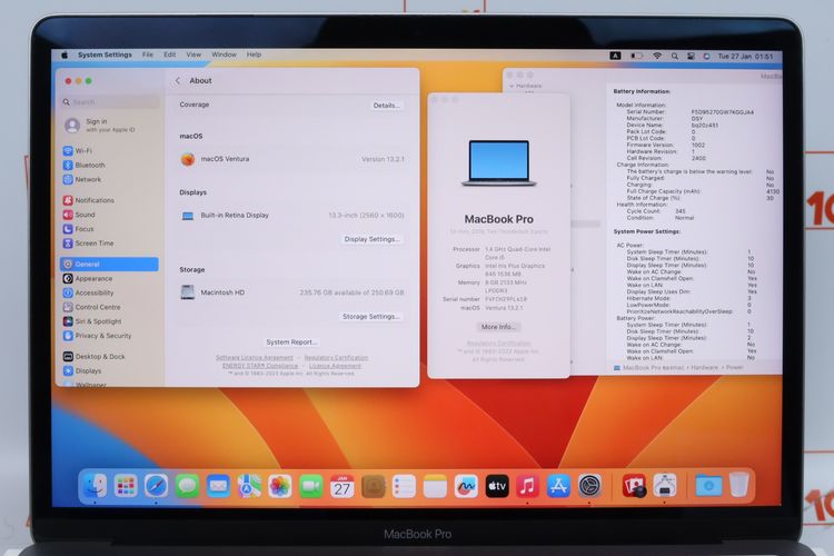 MacBook Pro Core i5 2019 13" 8.256GB - ID26010294 รูปที่ 8