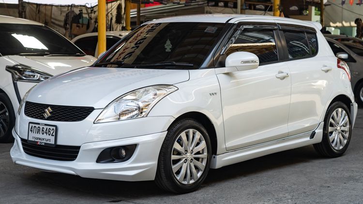 Suzuki Swift 2015 1.25 GLX Sedan เบนซิน ไม่ติดแก๊ส เกียร์อัตโนมัติ ขาว รูปที่ 2