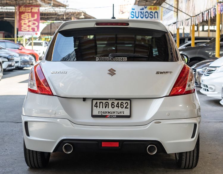 Suzuki Swift 2015 1.25 GLX Sedan เบนซิน ไม่ติดแก๊ส เกียร์อัตโนมัติ ขาว รูปที่ 4