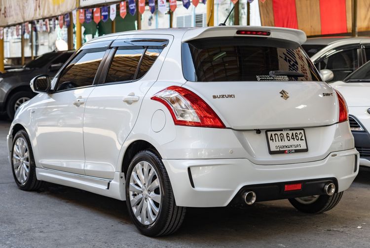 Suzuki Swift 2015 1.25 GLX Sedan เบนซิน ไม่ติดแก๊ส เกียร์อัตโนมัติ ขาว รูปที่ 3