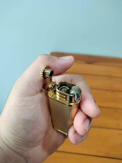 ไฟแช็ก แก๊ส พกพา สีทอง รูปที่ 5