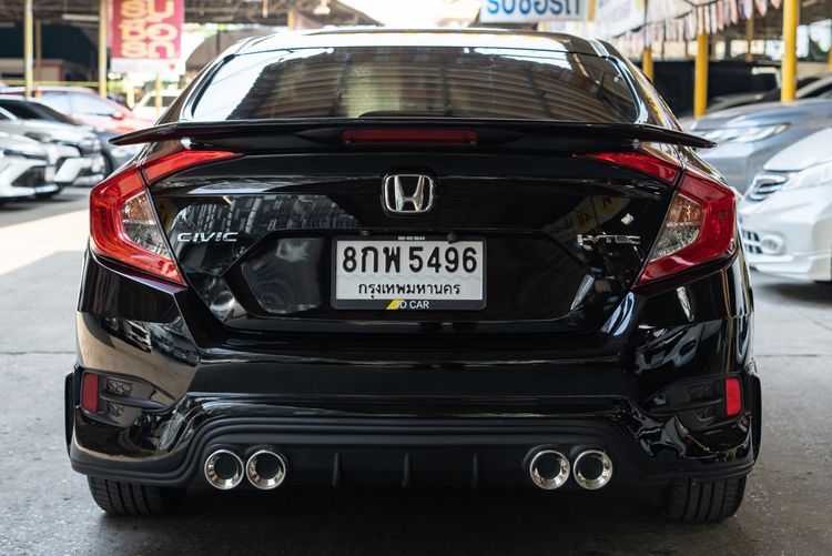 Honda Civic 2019 1.8 EL i-VTEC Sedan เบนซิน ไม่ติดแก๊ส เกียร์อัตโนมัติ ดำ รูปที่ 4