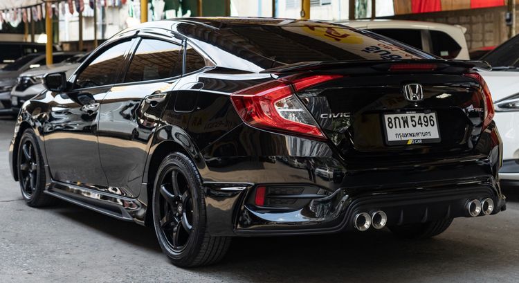 Honda Civic 2019 1.8 EL i-VTEC Sedan เบนซิน ไม่ติดแก๊ส เกียร์อัตโนมัติ ดำ รูปที่ 3