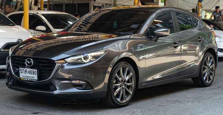 Mazda Mazda3 2019 2.0 S Sports Sedan เบนซิน ไม่ติดแก๊ส เกียร์อัตโนมัติ เทา รูปที่ 2