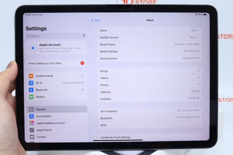 iPad Air M3 11" 128GB WiFi - ID26010292 รูปที่ 11