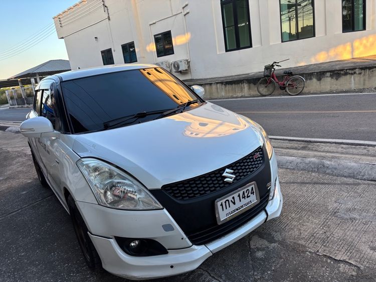 Suzuki Swift 2012 1.2 GLX Sedan เบนซิน ไม่ติดแก๊ส เกียร์อัตโนมัติ ขาว รูปที่ 2