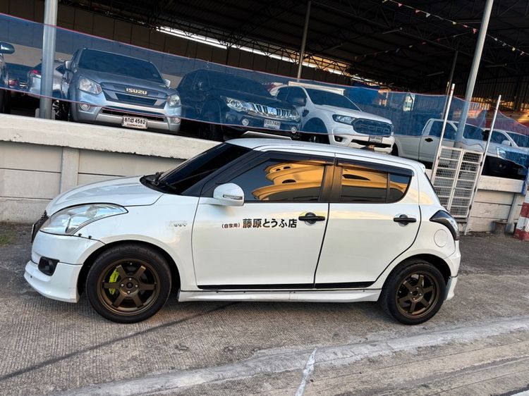 Suzuki Swift 2012 1.2 GLX Sedan เบนซิน ไม่ติดแก๊ส เกียร์อัตโนมัติ ขาว รูปที่ 4