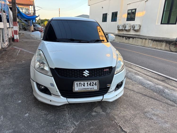 Suzuki Swift 2012 1.2 GLX Sedan เบนซิน ไม่ติดแก๊ส เกียร์อัตโนมัติ ขาว