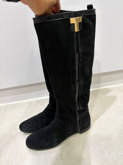 รองเท้าบู๊ทหนังแท้แบรนด์ Tory Burch แท้ ไซส์ 6 ความยาว 23 ซม. หนังแท้สวยมากๆแต่งโลหะแบรนด์สีทอง สภาพดีค่ะ รูปที่ 17