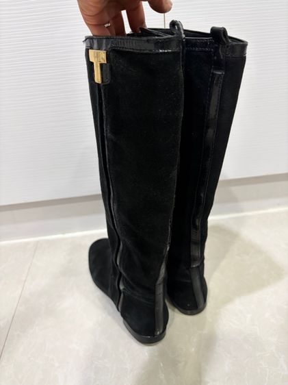 รองเท้าบู๊ทหนังแท้แบรนด์ Tory Burch แท้ ไซส์ 6 ความยาว 23 ซม. หนังแท้สวยมากๆแต่งโลหะแบรนด์สีทอง สภาพดีค่ะ รูปที่ 16