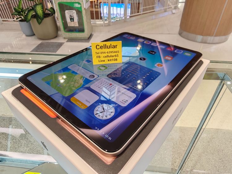 iPad Air7 11 M3 128GB WiFi สภาพสวยมาก ประกันศูนย์ไทย4เดือน รูปที่ 8