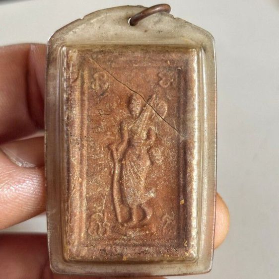 พระสมเด็จหลังพระสิวลี(เอวเล็ก) หลวงพ่อกวย วัดโฆสิตาราม ปี 2515 รูปที่ 2