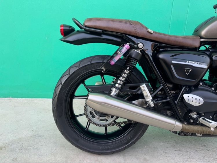 Triumph Street twin900 สีเทา ปี18จด19  รูปที่ 11