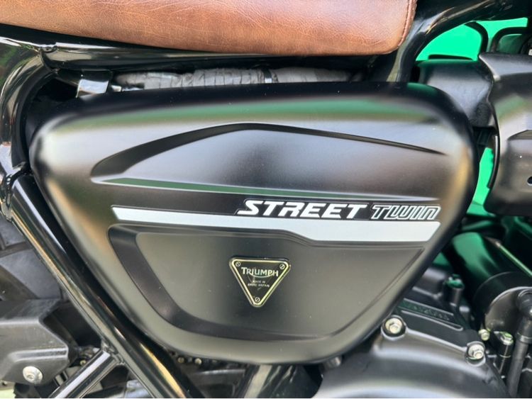 Triumph Street twin900 สีเทา ปี18จด19  รูปที่ 4