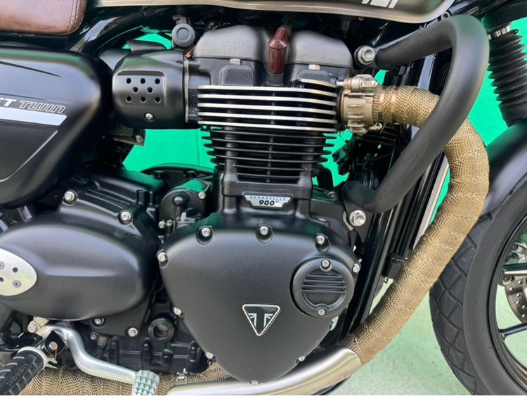 Triumph Street twin900 สีเทา ปี18จด19  รูปที่ 7