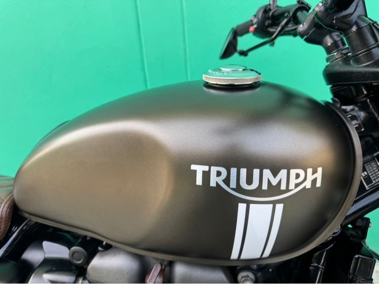 Triumph Street twin900 สีเทา ปี18จด19  รูปที่ 5
