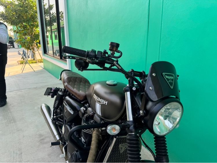 Triumph Street twin900 สีเทา ปี18จด19  รูปที่ 16