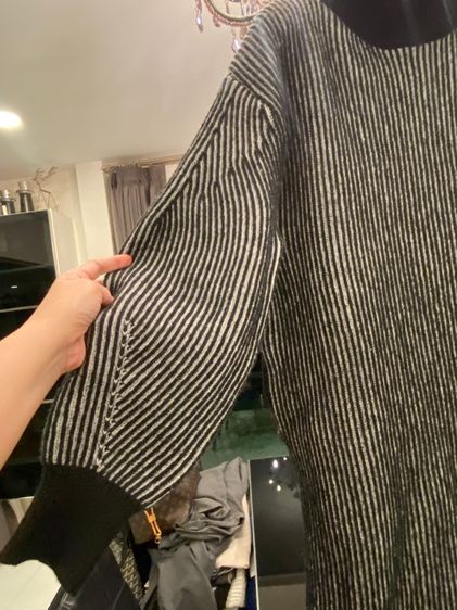 ชาแนล เดรสไหมพรมคอเต่า สภาพใหม่เอี่ยม  รูปที่ 4