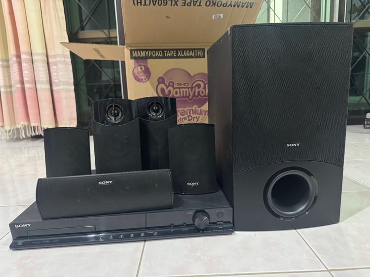 ชุดโฮมเธียเตอร์ ลำโพงแยกชิ้น และซับวูฟเฟอร์ sony โฮมเทียเตอร์