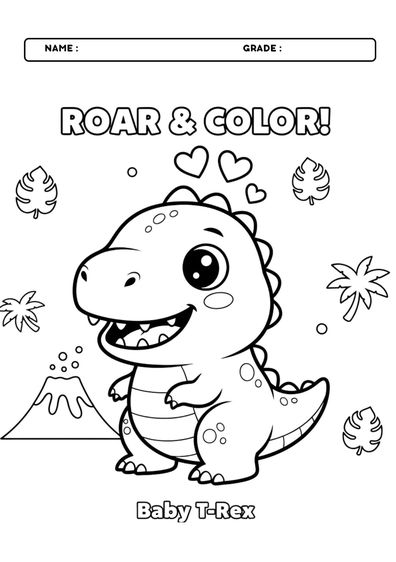 ไฟล์ pdf สมุดระบายสีvalentines day coloring book รูปที่ 3