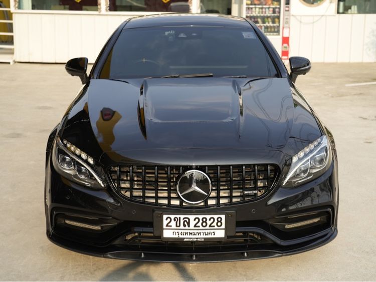 Mercedes-Benz C-Class 2018 C43 Sedan เบนซิน เกียร์อัตโนมัติ ดำ รูปที่ 2