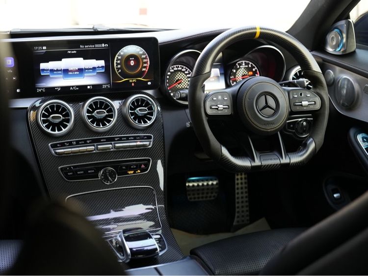 Mercedes-Benz C-Class 2018 C43 Sedan เบนซิน เกียร์อัตโนมัติ ดำ รูปที่ 3