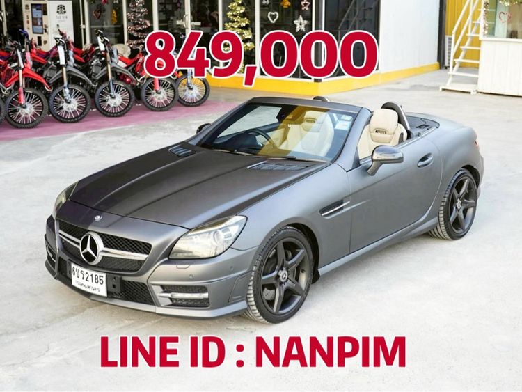 รถ Mercedes-Benz SLK-Class SLK200 Kompressor สี ดำ