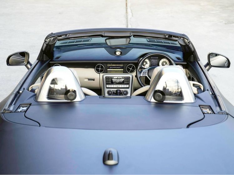 Mercedes-Benz SLK-Class 2015 SLK200 Kompressor Sedan เบนซิน เกียร์อัตโนมัติ ดำ รูปที่ 4