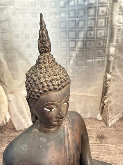 พระบูชา สุโขทัย หน้าตัก9นิ้ว รูปที่ 4