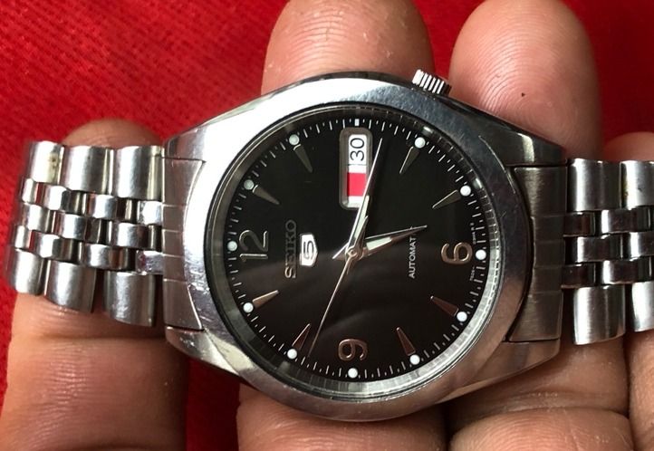 Seiko 5 Automatic 7S26 0060 Day Date หลังเปลือย รูปที่ 5