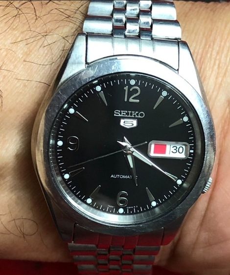 Seiko 5 Automatic 7S26 0060 Day Date หลังเปลือย
