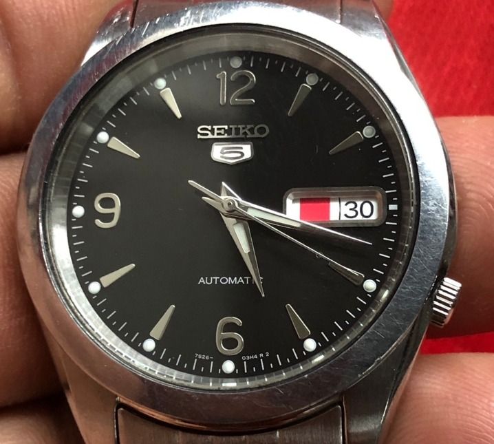 Seiko 5 Automatic 7S26 0060 Day Date หลังเปลือย รูปที่ 12