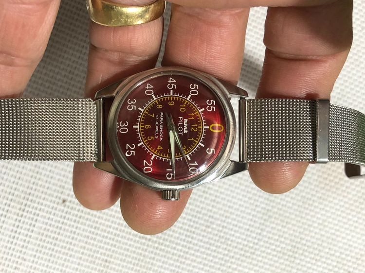 วินเทจ HMT PILOT 17 JEWELS