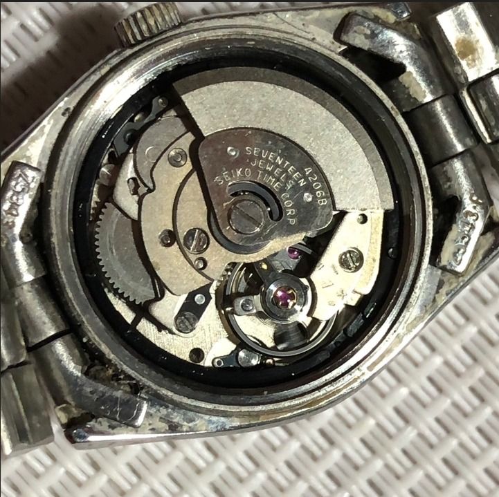 Vintage SEIKO 5 4206-0332 Automatic 17 Jewels Japan  รูปที่ 2