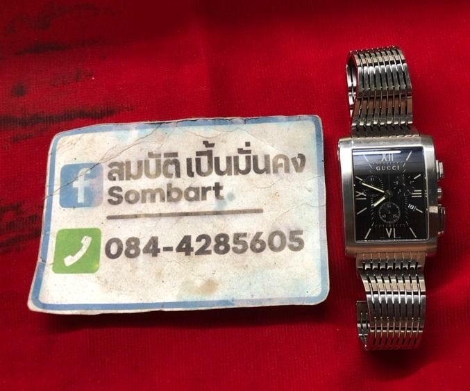 เงิน Gucci 8600M G-Chronograph