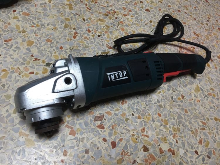 อุปกรณ์เครื่องมือช่าง เครื่องขัดเจียขนาด 7 นิ้ว INTOP 180mmสภาพสวยนางฟ้าพร้อมใช้งาน