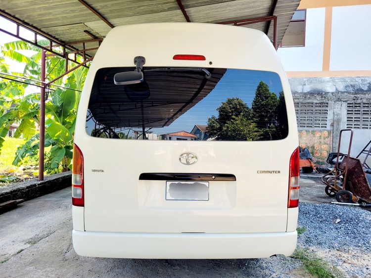 Toyota Commuter 2012 2.7 Van เบนซิน NGV เกียร์ธรรมดา ขาว รูปที่ 3