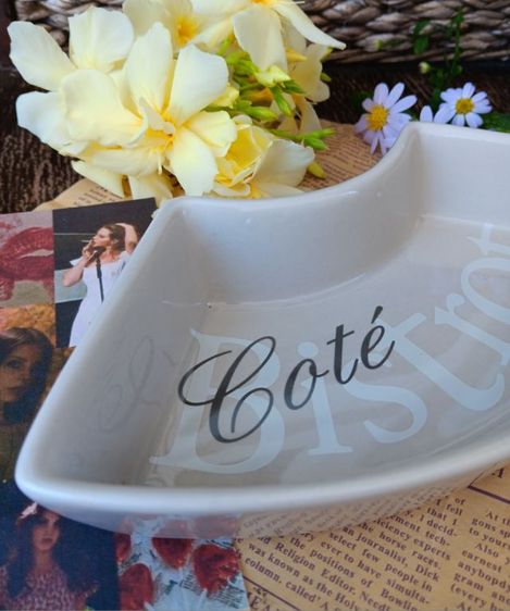 จานสไตล์วินเทจ แบรนด์ Maisons du Monde จากฝรั่งเศส รูปที่ 3