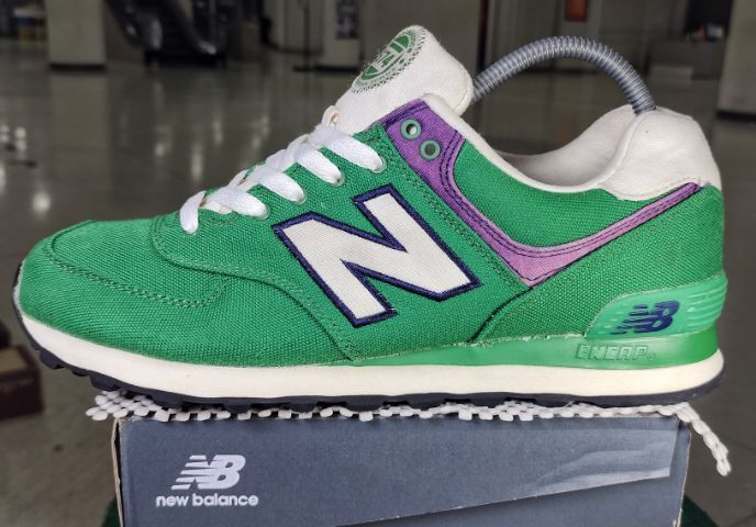 รองเท้า💥New Balance 574💥ของแท้‼️สวยๆ ใช้น้อย.. สภาพใหม่💥ไซร์ 42 รูปที่ 6