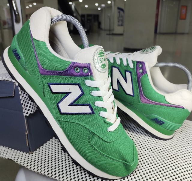 รองเท้า💥New Balance 574💥ของแท้‼️สวยๆ ใช้น้อย.. สภาพใหม่💥ไซร์ 42 รูปที่ 13