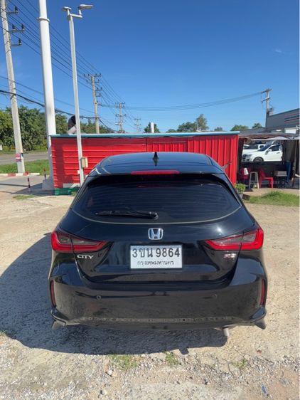 Honda City 2022 1.0 SV Sedan เบนซิน ไม่ติดแก๊ส เกียร์อัตโนมัติ ดำ รูปที่ 4