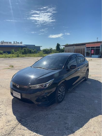 Honda City 2022 1.0 SV Sedan เบนซิน ไม่ติดแก๊ส เกียร์อัตโนมัติ ดำ รูปที่ 2