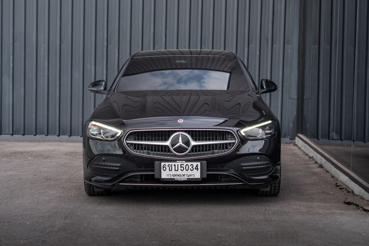 Mercedes-Benz C-Class 2022 C220 Sedan ดีเซล ไม่ติดแก๊ส เกียร์อัตโนมัติ ดำ รูปที่ 4