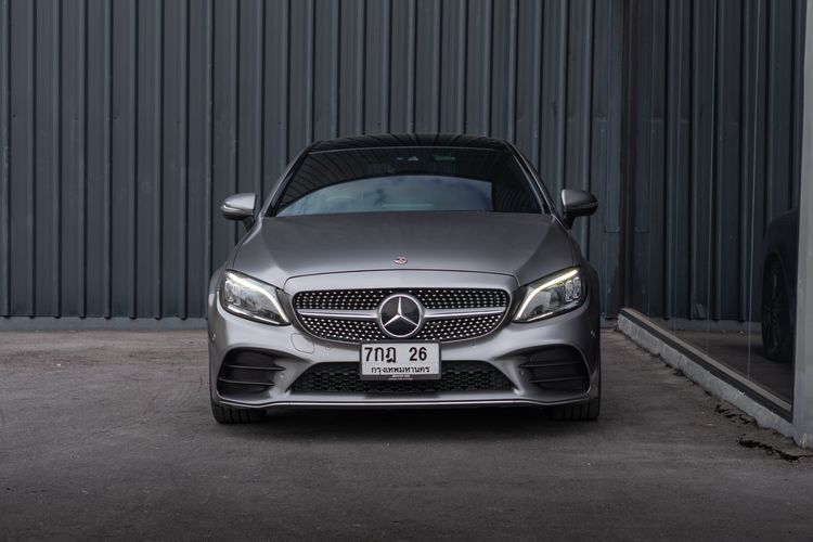 Mercedes-Benz C-Class 2019 C200 Sedan เบนซิน ไม่ติดแก๊ส เกียร์อัตโนมัติ เทา รูปที่ 3