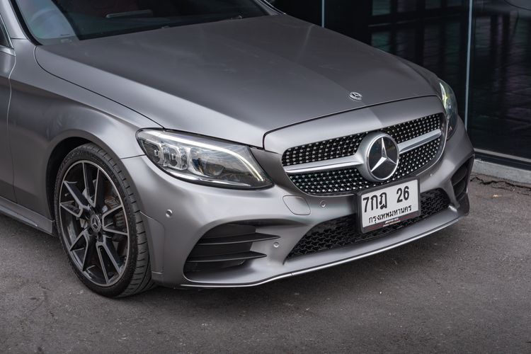 Mercedes-Benz C-Class 2019 C200 Sedan เบนซิน ไม่ติดแก๊ส เกียร์อัตโนมัติ เทา รูปที่ 2