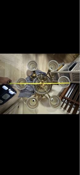 โคมไฟ ระย้า ทองเหลือง รูปที่ 2